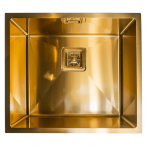 Sienna sink in Gold