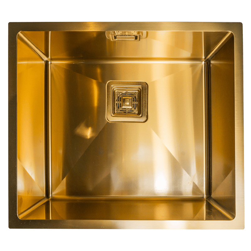 Sienna sink in Gold